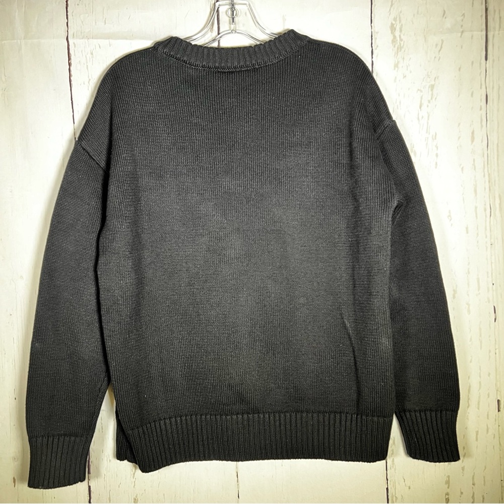 Strxngers Heavy Punk Graphic Crewneck Pullover Knit Sweater HTF RARE Size Small - Picture 5 of 10